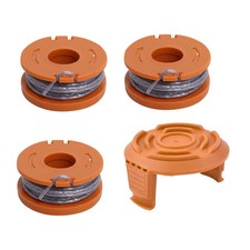 3 x Spool & Line & Cap For