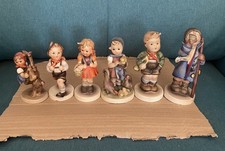 Goebel hummel figurines Job Lot (6) A/F all damaged four re-glued 2 chip 3-5.5” 