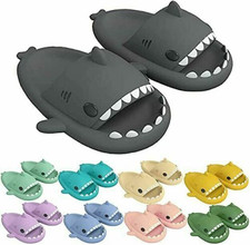 Sharks Slippers Non-Slip In/Outdoor Sliders Kids & Adult Thick Sole Soft Sandals