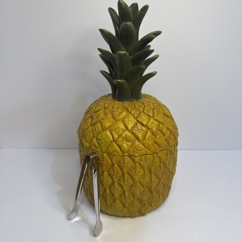 Pineapple ice bucket with - with, lid