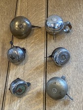 6 x Vintage Bicycle Bells