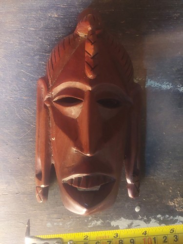 Carved wooden african tribal - wooden,