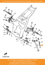 YAMAHA Hose (l85), 90445-252G5