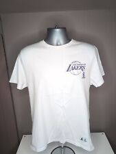 NBA LA Lakers Lebron James white T-Shirt Large