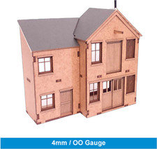 The Yard Laser Cut Scratch Aid Layout Kit 00 Gauge 4mm Model Railway