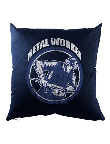 Metal worker cushion pillow - worker,