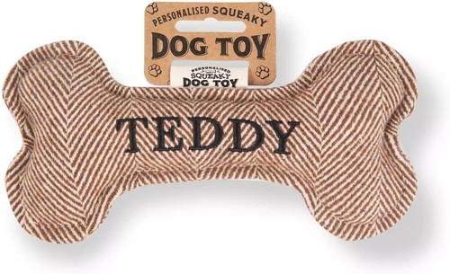 Squeaky dog toy bone shaped - dog,