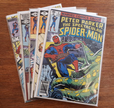 Peter Parker The Spectacular Spider-Man 31 37 39 63 86 - Job Lot Marvel Comics