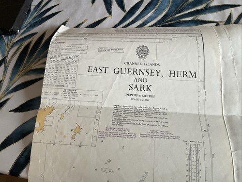 Set used admiralty charts - 5,