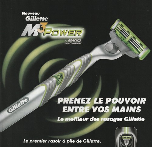 Vintage 2005 gillette power - 2005,