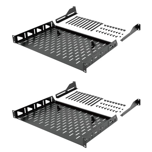 2pack cantilever shelf - 1u,