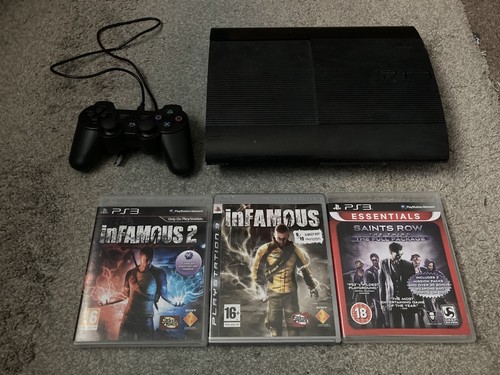 Sony playstation super slim - playstation, 3