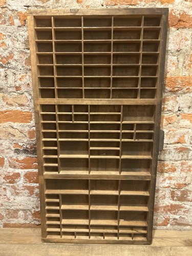 Antique wooden printers drawer - antique,