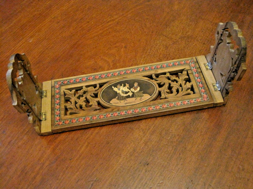 Antique inlaid marquetry - antique,