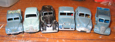 SIX DINKY CARS FOR SPARES OR REPAIRS