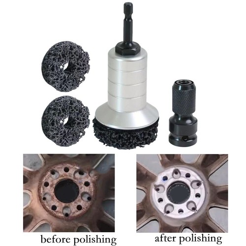 Rust removal kit for wheel - rust,