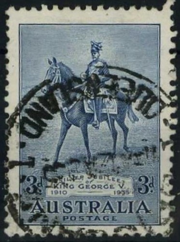 Australia 1935 kgv silver - australia,