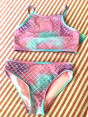 Mermaid bikini age 7 - age, 6-7