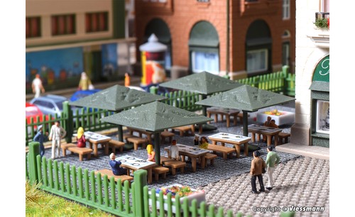 Vollmer 47665 beer garden - vollmer,