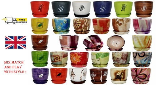 Ceramic plant pots - ,