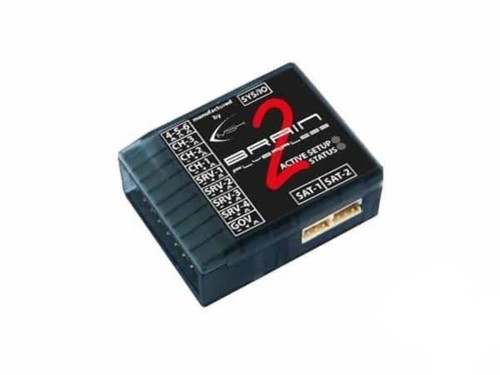 Msh brain flybarless system - brain,