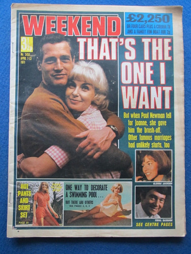 Weekend magazine paul newman - -,