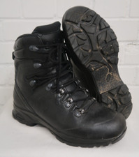 HAIX GTX BOOTS - Size 7 , Black Commander Goretex Combat Leather , British Army
