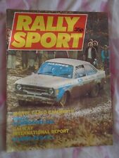 Rally Sport Mar 1977 Opel Commodore GSE