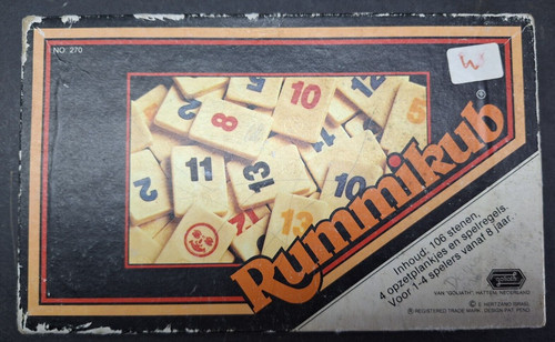 Vintage rummikub travel - vintage,
