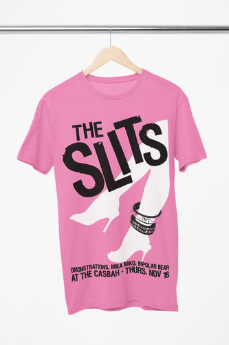 The slits gig poster shirt - the,