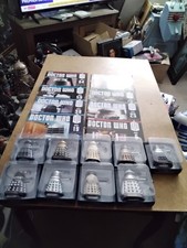 9 x doctor who eaglemoss dalek