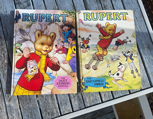 Rupert annual 1982 and 1986 - annual,