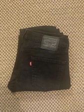 Levi's 511 Black Jeans 34x34