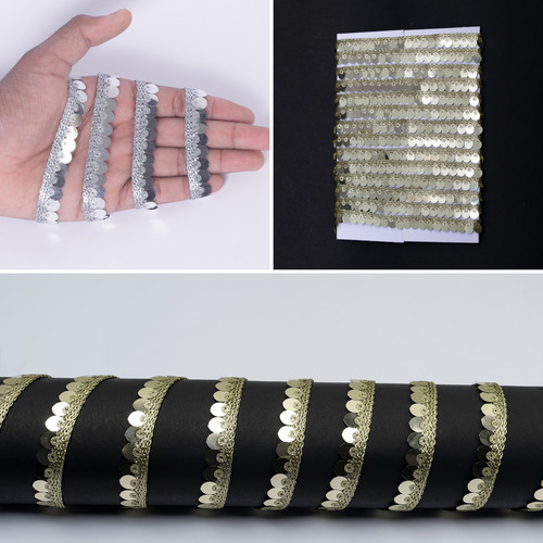 Metallic sequin lace - sequin,