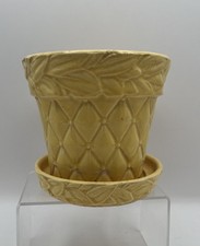 McCoy Pottery Planter Yellow