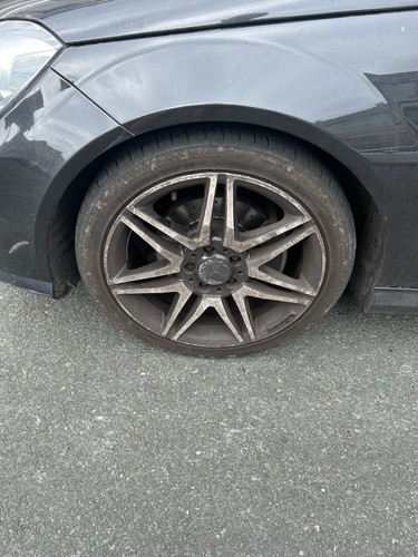 Mercedes alloy wheels - mercedes,