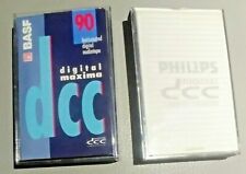 Philips (75) & BASF Maxima (90) Quality DCC Cassette Tapes