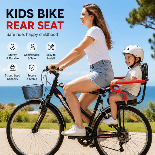 Pedal child bike seat - pedal,