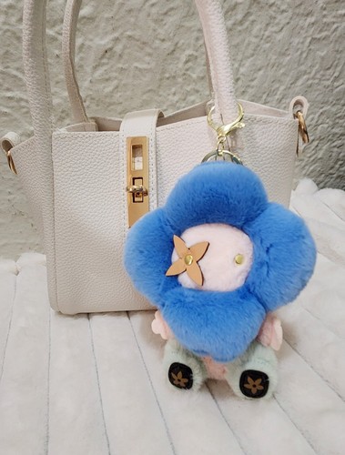 Plush blue clover - clover, bag