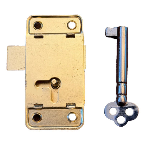 Wardrobe cupboard lock - , with