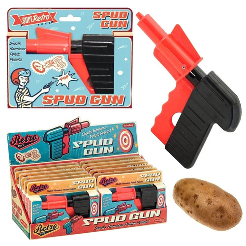 Retro spud gun - spud, filler