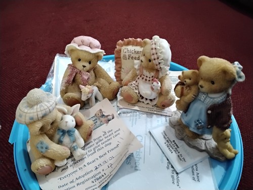 Cherished teddies set - set, of