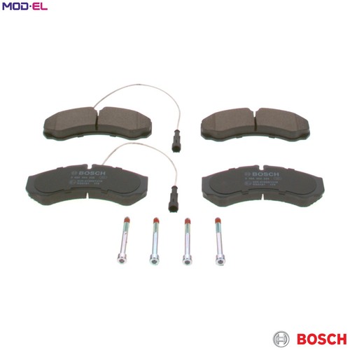Brake pad set disc - brake, 0