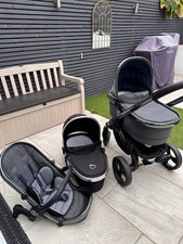 iCandy Peach Pushchair And Carry Cot + Double Decker Adapter + Extra Carry Cot