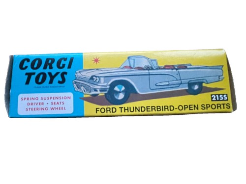 Corgi nib ford - ford, thunderbird