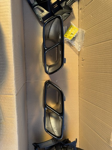 Exhaust quad tailpipe tips - exhaust,