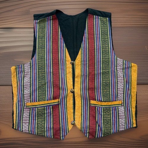 Vintage striped cotton - vintage,