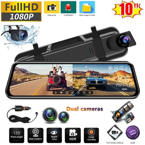 Car dash camera front - 10'',