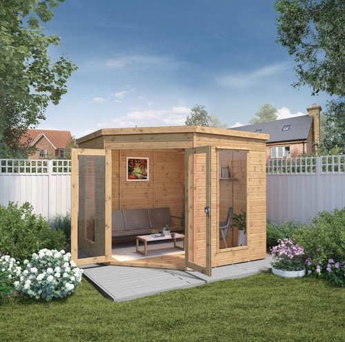 Summerhouse with double - with,