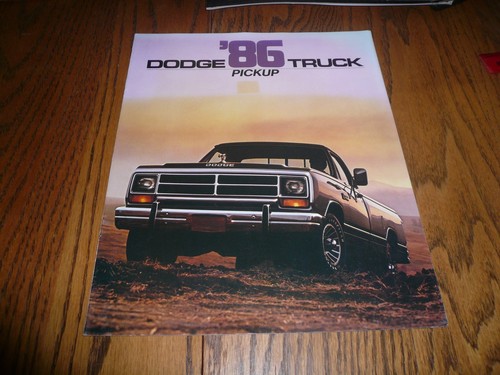 1986 dodge pickup truck sales - dodge,